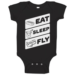 Eat Sleep Fly Flying Hobby Rc Planes Drones Funny Baby One Piece Eat Sleep Fly Flying Hobby Rc Planes Drones Funny Baby One Piece