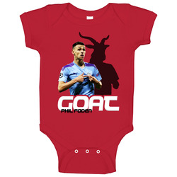 Phil Foden England Soccer Goat Baby One Piece Phil Foden England Soccer Goat Baby One Piece