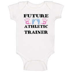 Athletic Trainer Future Occupation Baby Baby One Piece Athletic Trainer Future Occupation Baby Baby One Piece
