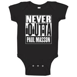 Never Outta Paul Masson Straight Outta Compton Parody Baby One Piece Never Outta Paul Masson Straight Outta Compton Parody Baby One Piece