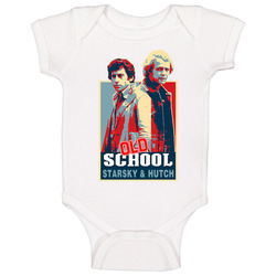 Old School Vintage Hope Starsky Hutch Baby One Piece Old School Vintage Hope Starsky Hutch Baby One Piece