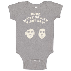 Harold And Kumar Dude Were So High Right Now Baby One Piece Harold And Kumar Dude Were So High Right Now Baby One Piece