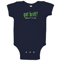 Got Justin Britt Seattle Football Player Funny Fan Baby One Piece Got Justin Britt Seattle Football Player Funny Fan Baby One Piece