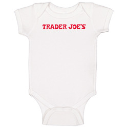 Trader Joe's Grocery Store Logo Baby One Piece Trader Joe's Grocery Store Logo Baby One Piece