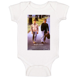 Rain Man Retro Movie Fan Baby One Piece Rain Man Retro Movie Fan Baby One Piece