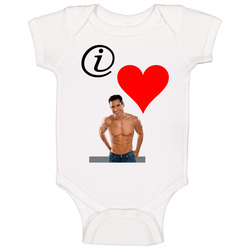 I Love Mario Lopez Baby One Piece I Love Mario Lopez Baby One Piece