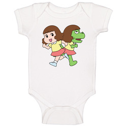 Dino Girl Gauko Television Show Fan Baby One Piece Dino Girl Gauko Television Show Fan Baby One Piece