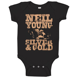 Neil Young Silver And Baby One Piece Neil Young Silver And Baby One Piece