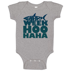 Funny Shark Week Hoo Haha Finding Nemo Parody Baby One Piece Funny Shark Week Hoo Haha Finding Nemo Parody Baby One Piece