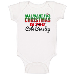 All I Want For Christmas Is Cole Beasley Dallas Football Fan Baby One Piece All I Want For Christmas Is Cole Beasley Dallas Football Fan Baby One Piece