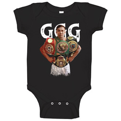 Gennady Golovkin Ggg Boxing Champ Belt Boxer Fan Baby One Piece Gennady Golovkin Ggg Boxing Champ Belt Boxer Fan Baby One Piece