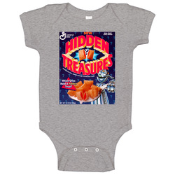 Hidden Treasures 90s Cereal Baby One Piece Hidden Treasures 90s Cereal Baby One Piece