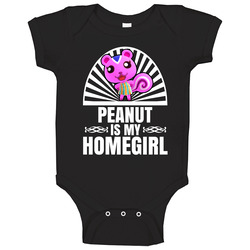 Peanut Is My Homegirl Animal Crossing New Horizons Character Video Game Fan Baby One Piece Peanut Is My Homegirl Animal Crossing New Horizons Character Video Game Fan Baby One Piece