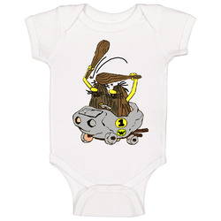 Wacky Races Cartoon The Slag Brothers Baby One Piece Wacky Races Cartoon The Slag Brothers Baby One Piece
