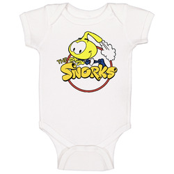 The Snorks Retro Cartoon Baby One Piece The Snorks Retro Cartoon Baby One Piece