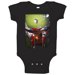 Boba Fett Star Wars Baby One Piece Boba Fett Star Wars Baby One Piece