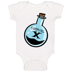 Chemical X Powerpuff Girls Retro Tv Cartoon Fan Baby One Piece Chemical X Powerpuff Girls Retro Tv Cartoon Fan Baby One Piece
