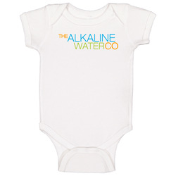 The Alkaline Water Company Inc Nasdaq Company Logo Employee Fan Baby One Piece The Alkaline Water Company Inc Nasdaq Company Logo Employee Fan Baby One Piece