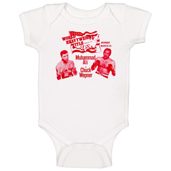 Muhammad Ali Vs Chuck Wepner Boxing Match Baby One Piece Muhammad Ali Vs Chuck Wepner Boxing Match Baby One Piece
