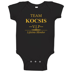Kocsis Family Renunion Team Club Last Name Surname Baby One Piece Kocsis Family Renunion Team Club Last Name Surname Baby One Piece