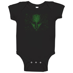 System Shock 2 Matrix Style Code Baby One Piece System Shock 2 Matrix Style Code Baby One Piece