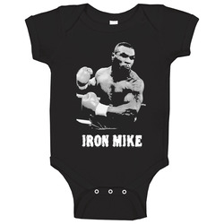 Mike Tyson Boxer Boxing Legend Champ Iron Mike Baby One Piece Mike Tyson Boxer Boxing Legend Champ Iron Mike Baby One Piece