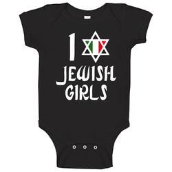 I Star Jewish Girls Jersey Shore Tv Baby One Piece I Star Jewish Girls Jersey Shore Tv Baby One Piece
