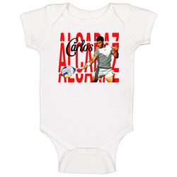 Carlos Alcaraz Tennis Fan Baby One Piece Carlos Alcaraz Tennis Fan Baby One Piece