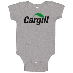 Cargill Automobile Car Motorcycle Parts Cool Distressed Style Brand Logo Emblem Baby One Piece Cargill Automobile Car Motorcycle Parts Cool Distressed Style Brand Logo Emblem Baby One Piece