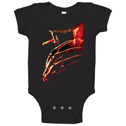 Nightmare On Elm Street Freddy Krueger Movie Baby One Piece Nightmare On Elm Street Freddy Krueger Movie Baby One Piece