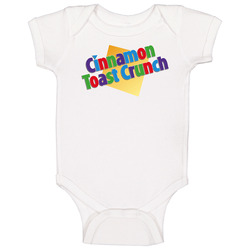 Cinnamon Toast Crunch Cereal Baby One Piece Cinnamon Toast Crunch Cereal Baby One Piece