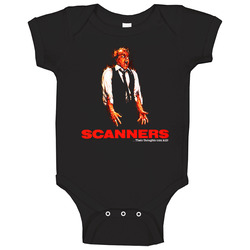 Scanners Horror Cult Movie Baby One Piece Scanners Horror Cult Movie Baby One Piece