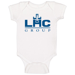 Lhc Group Nasdaq Company Logo Employee Fan Baby One Piece Lhc Group Nasdaq Company Logo Employee Fan Baby One Piece