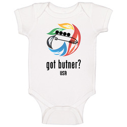 Cory Butner Usa Sochi Bobsleigh Winter Olympic Baby One Piece Cory Butner Usa Sochi Bobsleigh Winter Olympic Baby One Piece