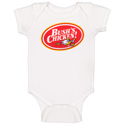 Bush Chicken World Best Southern Restaurants Fan Baby One Piece Bush Chicken World Best Southern Restaurants Fan Baby One Piece