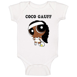 Coco Gauff Us Tennis Player Breakout Star Tennis Lovers Baby One Piece Coco Gauff Us Tennis Player Breakout Star Tennis Lovers Baby One Piece