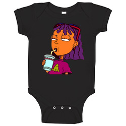 Rocket Power Reggie Sipping Soda Baby One Piece Rocket Power Reggie Sipping Soda Baby One Piece