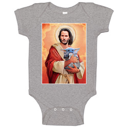 Keanu Reeves Jesus Baby Yoda Whiteclaw Mashup Poster Moist Buddha Fan Raglan Baby One Piece Keanu Reeves Jesus Baby Yoda Whiteclaw Mashup Poster Moist Buddha Fan Raglan Baby One Piece