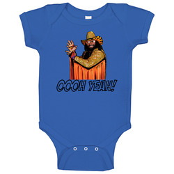 Macho Man Randy Savage Wrestler Baby One Piece Macho Man Randy Savage Wrestler Baby One Piece