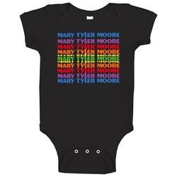 Mary Tyler Moore Retro Tv Show Classic Baby One Piece Mary Tyler Moore Retro Tv Show Classic Baby One Piece