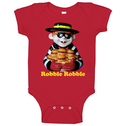 Hamburglar Hamburger Mcdonald Funny Baby One Piece Hamburglar Hamburger Mcdonald Funny Baby One Piece