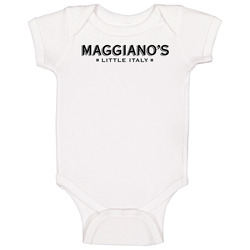 Maggiano's Little Italy Favourite Food Baby One Piece Maggiano's Little Italy Favourite Food Baby One Piece