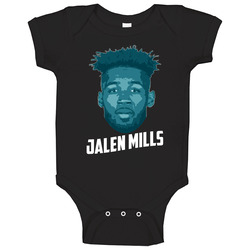 Jalen Mills Face Big Head Philadelphia Football Player Fan Baby One Piece Jalen Mills Face Big Head Philadelphia Football Player Fan Baby One Piece
