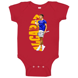 Carlos Alcaraz Big Title Baby One Piece Carlos Alcaraz Big Title Baby One Piece