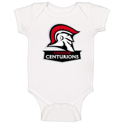 Cologne Centurions Europe American World League Football Team Logo Baby One Piece Cologne Centurions Europe American World League Football Team Logo Baby One Piece
