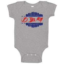 Tampa Bay City All Professional Sports Teams Super Fan Baby One Piece Tampa Bay City All Professional Sports Teams Super Fan Baby One Piece