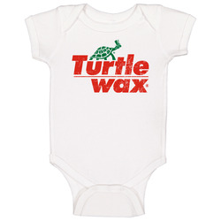 Turtle Wax Auto Automobile Car Truck Motorcycle Parts Cool Distressed Style Brand Logo Emblem Baby One Piece Turtle Wax Auto Automobile Car Truck Motorcycle Parts Cool Distressed Style Brand Logo Emblem Baby One Piece