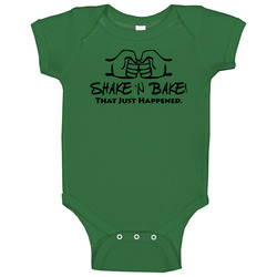 Talladega Nights Shake And Bake Baby One Piece Talladega Nights Shake And Bake Baby One Piece