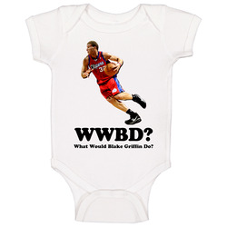 Blake Griffin What Would Blake Griffin Do Baby One Piece