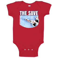 The Save Braden Holtby Washington Hockey Stanley Cup Goalie Fan Baby One Piece